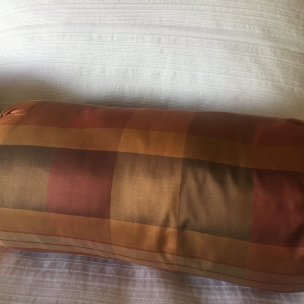 THAI SILK BOLSTER PILLOWS